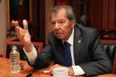 Muñoz Ledo suspende sesión de hoy en San Lázaro; cita para el próximo martes