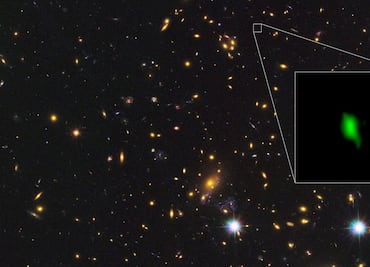 Descubren evidencia de estrellas formándose
