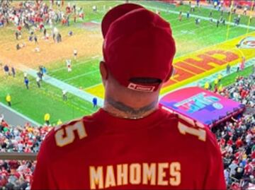 Canelo Álvarez fue al Super Bowl LVII, apareció en un comercial y apoyó a los Chiefs de Mahomes