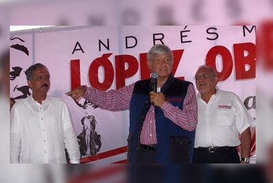 Así reventaron conferencia de AMLO en Sinaloa