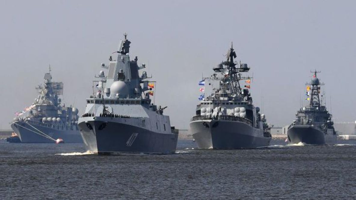 Flotilla rusa con un submarino nuclear llega a Cuba