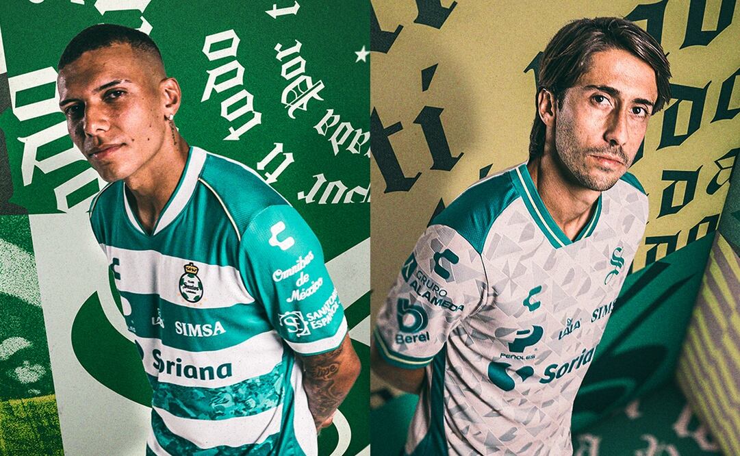 Santos revela sus nuevos uniformes para el Apertura 2025 / Foto: Cortesía