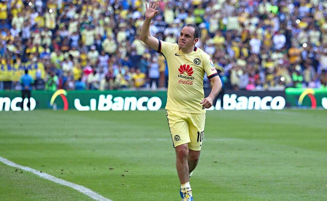 Cuauhtémoc Blanco en su último partido como jugador del América - FOTO: Imago7