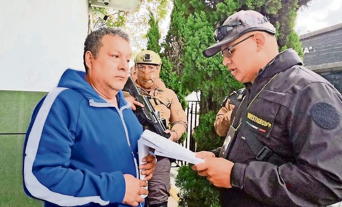 Armando “N” fue detenido por la fiscalía mexiquense el 19 de agosto. Es el tercer capturado por el crimen del mando policial. Foto Especial