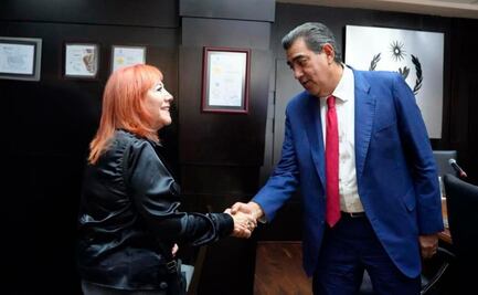 Sergio Salomón Céspedes se reúne con Rosario Piedra; "derechos humanos son eje transversal en el INM", dice