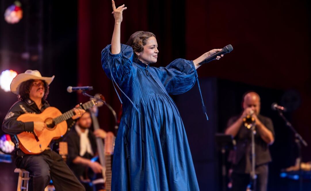 Natalia Lafurcade se despide de México con un último concierto de su gira "Cancionera" en Auditorio Nacional. Foto: Cortesía OCESA