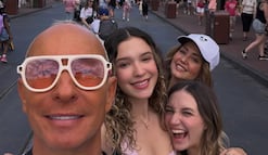 Critican a Andrea Legarreta y Erik Rubín por irse de vacaciones con sus hijas, pero sin sus parejas: "esto no es madurez, es apego"