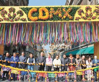 Arranca Festival de las Flores del Centro Histórico de la Ciudad de México