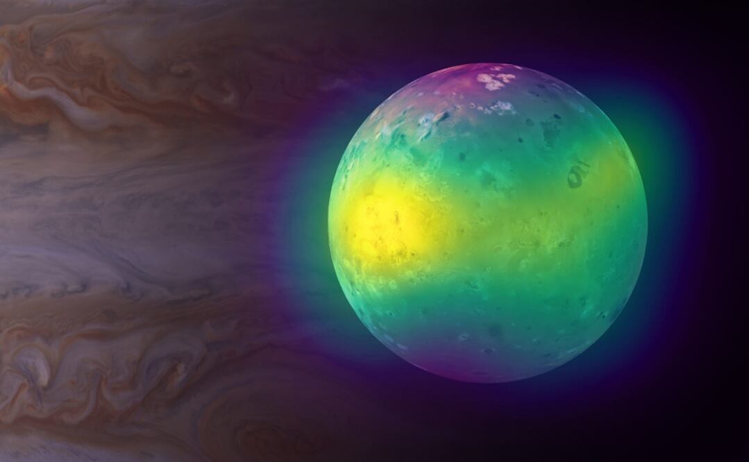 Foto: ALMA (ESO/NAOJ/NRAO), I. de Pater et al.; NRAO/AUI NSF, S. Dagnello; NASA/JPL/Space Science Institute