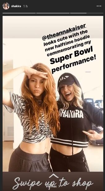 Shakira y Jennifer Lopez presumen cinturita para el Super Bowl