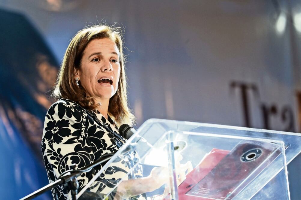 Margarita Zavala afirma que quienes aspiren a la Presidencia de la República tienen que ser transparentes (GERMÁN ESPINOSA. EL UNIVERSAL)