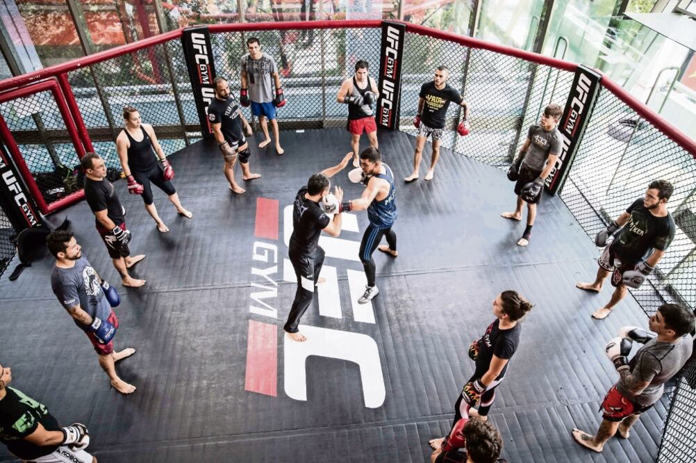Es el primer gimnasio avalado por Ultimate Fighting Championship (GERMÁN ESPINOSA. EL UNIVERSAL)