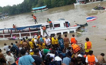 Tailandia recupera 18 cadáveres tras naufragio de bote 