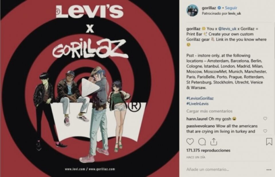 Gorillaz lanza nueva línea de ropa 