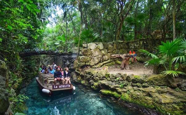 Xcaret es un destino imperdible si visitas Cancún. Foto: Xcaret