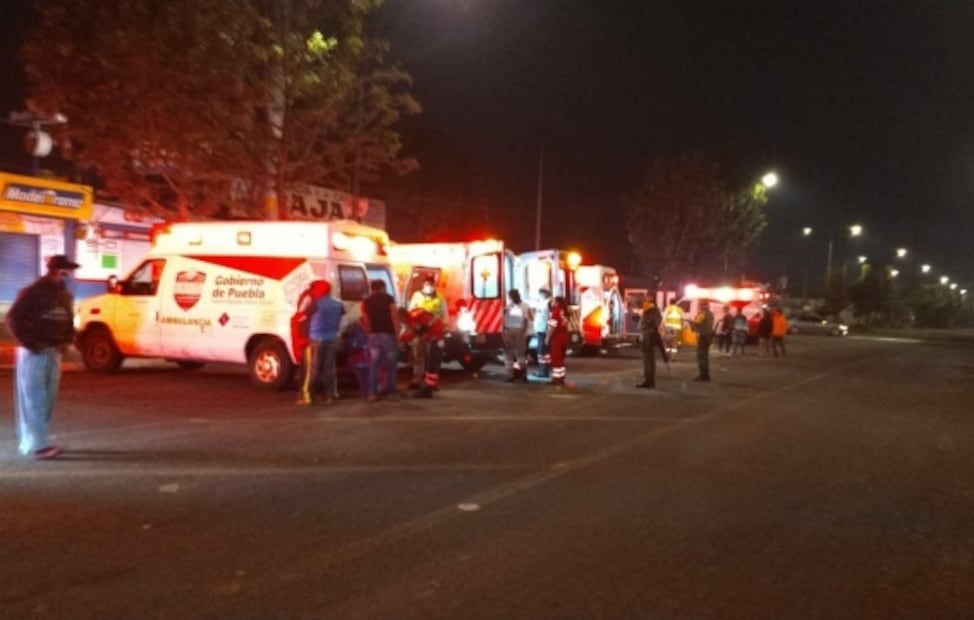 Explota toma clandestina de gas LP en Puebla; hay 7 heridos