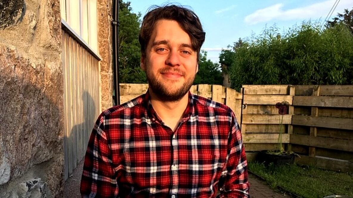 Aunque ya no tiene el virus, O'Dwyer no puede valerse por sí mismo. Foto: Cortesía