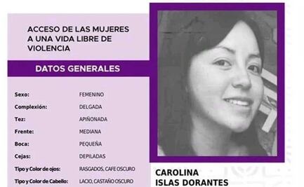 Cuerpo hallado en Morelos es de Carolina Islas, confirma FGJ-CDMX