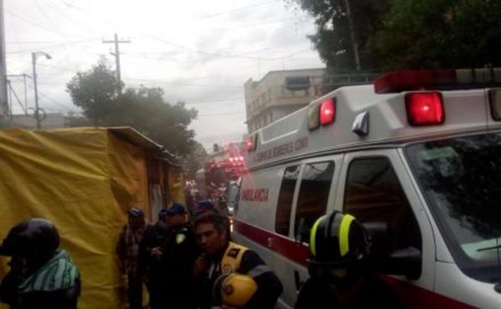 Se registra incendio en la Merced