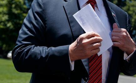 Trump dice que su "acuerdo secreto" con México se aplicará cuando él quiera