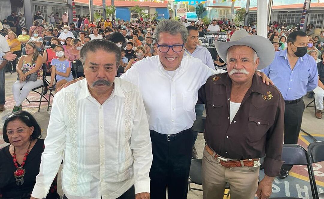 Foto: Tomada de Twitter. @RicardoMonrealA