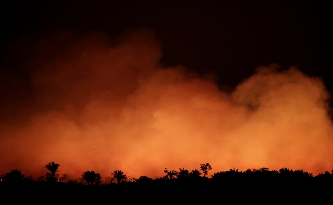 Un incendio en la selva amazónica cerca de Humaita, estado de Amazonas, Brasil - Foto: Ueslei Marcelino/REUTERS
