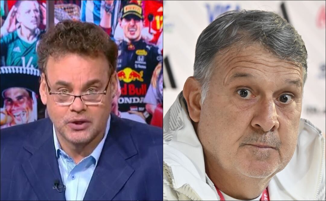 David Faitelson no dudó en defender a Gerardo Martino y le envió un recado a Jaime Lozano / FOTO: ESPECIAL