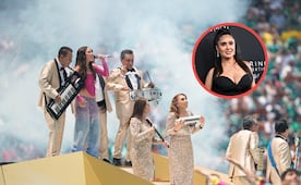 Belinda y Salma Hayek protagonizan uno de los momentos más comentados del Mundial 2026