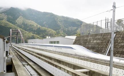 Tren magnético japonés rompe récord de velocidad