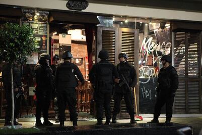 Van 52 detenidos durante operativo Condesa