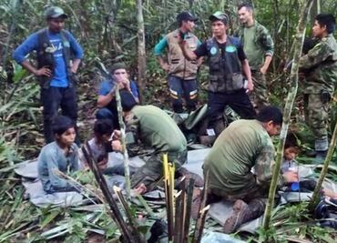 Mega operativo, pistas y falsos anuncios... así fueron los días para rescatar a los niños en la Amazonia colombiana