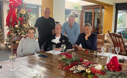 "25 años después"; Castañeda sube foto con Fox, Rubén Aguilar...