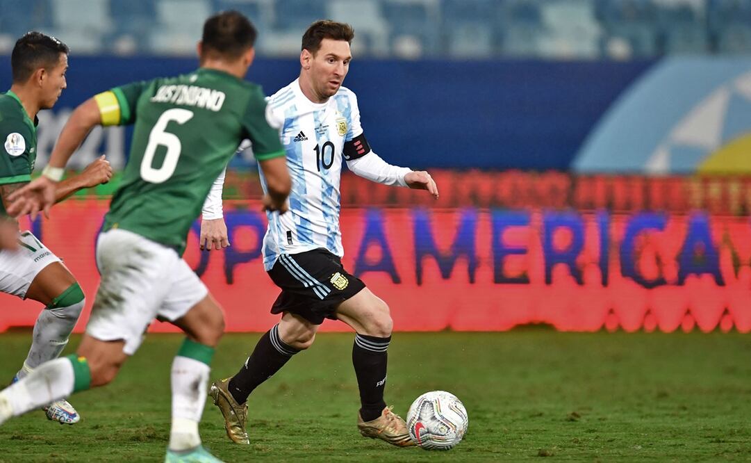 Messi se convirtió en el jugador argentino con más partidos. FOTO: AFP