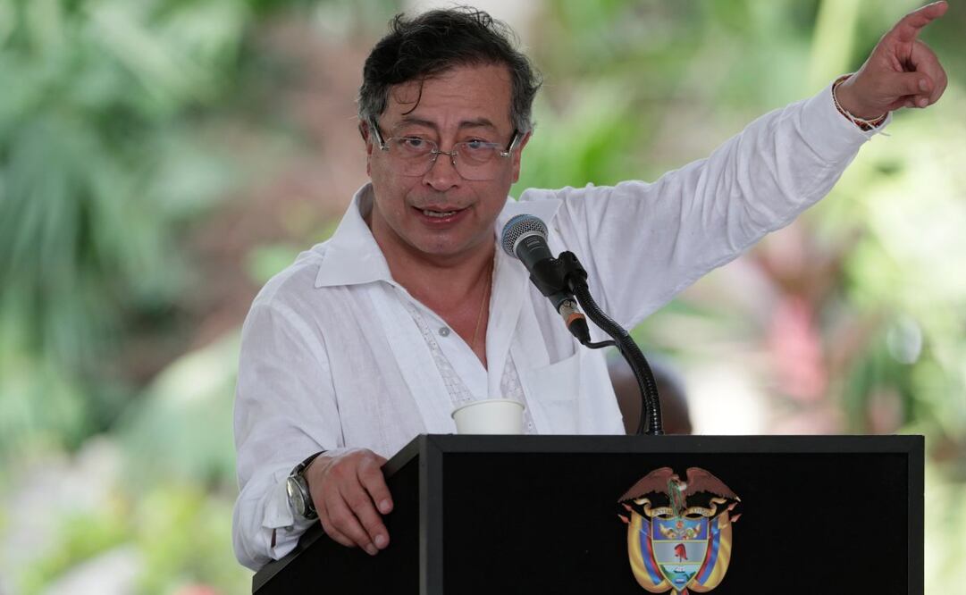 Gustavo Petro, presidente de Colombia. Foto: EFE