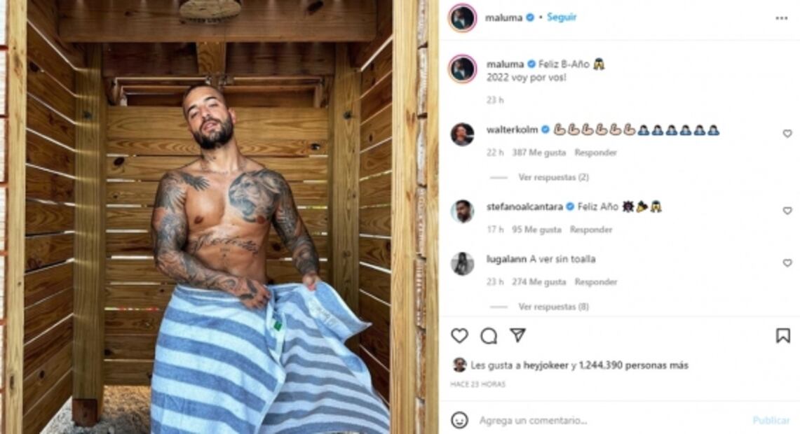 Belinda y Nodal en Colombia, y otros famosos que recibieron el 2022