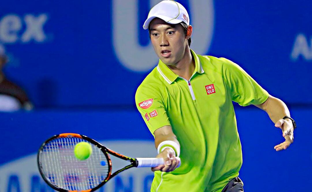 Kei Nishikori, el mejor preclasificado. Foto: Imago7