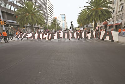 “¡Ni una menos, ni una más!”, el grito de rabia