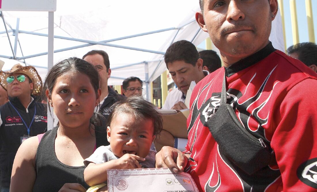 Protección. De acuerdo con las nuevas disposiciones, el juez exhortará a quien presente al menor a que el nombre con el que se pretende registrarlo no sea objeto de burla. Foto: ARCHIVO EL UNIVERSAL