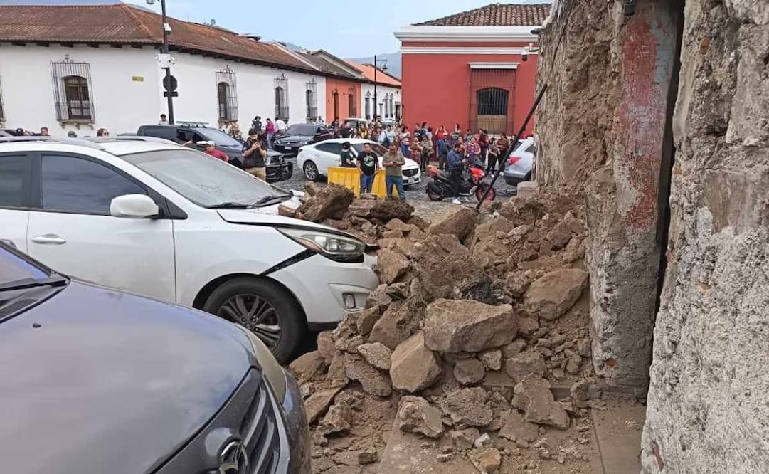Sismo en Guatemala. Foto: X