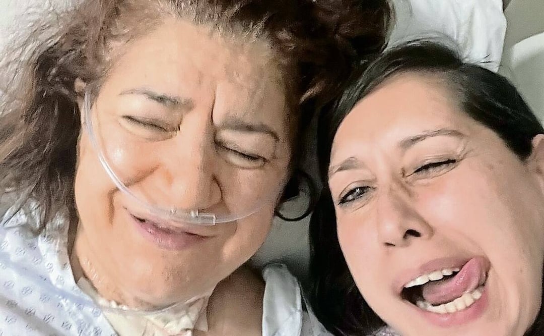 Para pagar los gastos por el cáncer de tiroides de su mamá, Liz y su hermana han recurrido a donativos. Foto: Especial