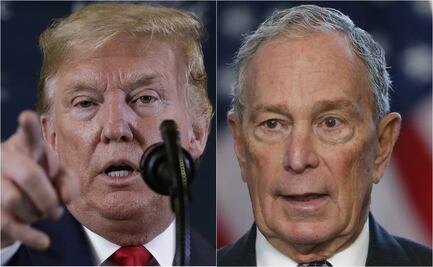 Donald Trump y Michael Bloomberg, dos magnates de NY van por la presidencia