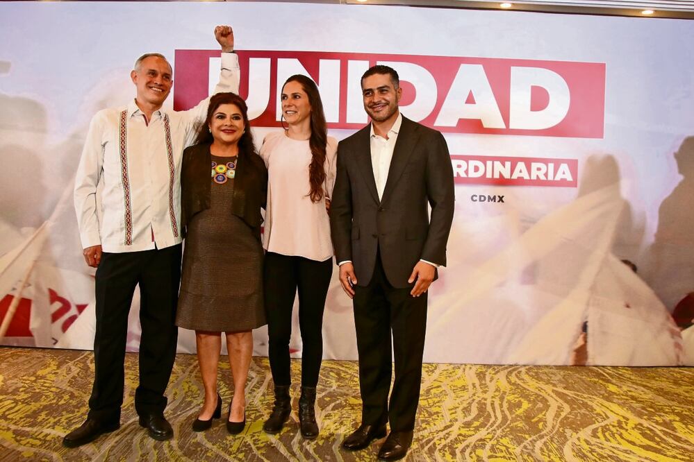 Morena avala a sus cuatro aspirantes para la  CDMX