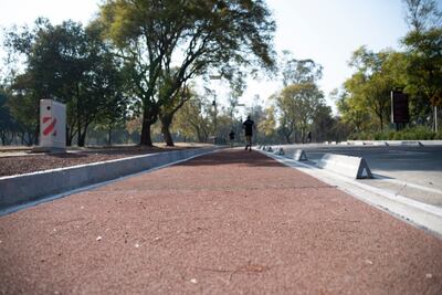 Inauguran ciclovía inteligente en segunda sección del Bosque de Chapultepec