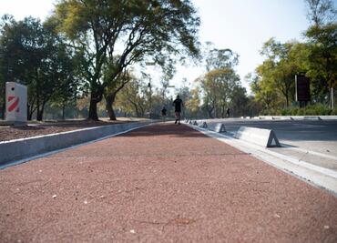 Inauguran ciclovía inteligente en segunda sección del Bosque de Chapultepec