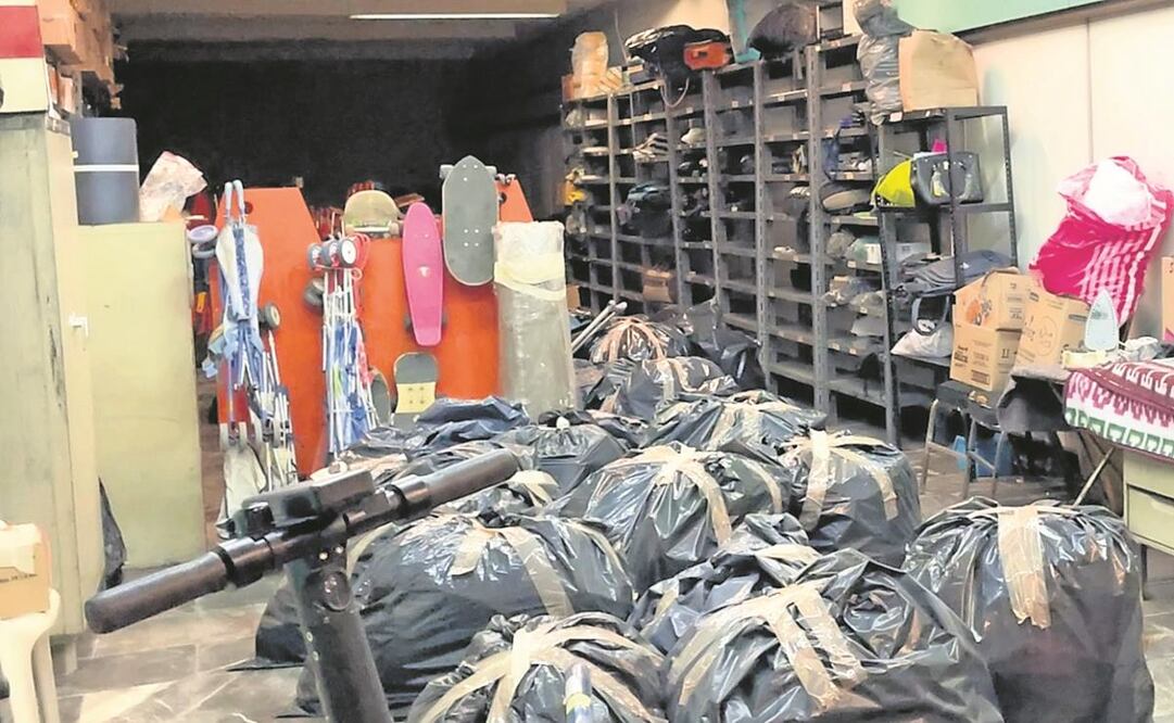 La Oficina de Objetos Extraviados del Metro recibió el año pasado 243 artículos y 10% fue reclamado por sus propietarios. Foto: Especial.