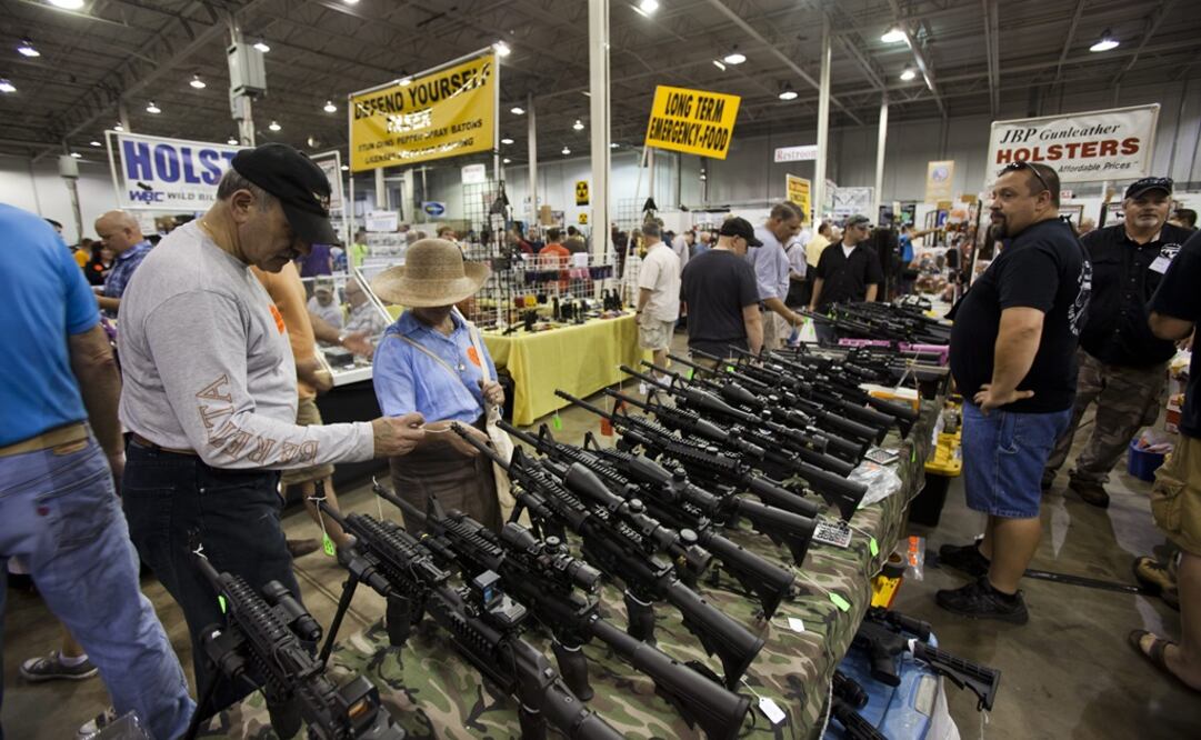 Venta de armas en EU. Foto: Archivo / EFE