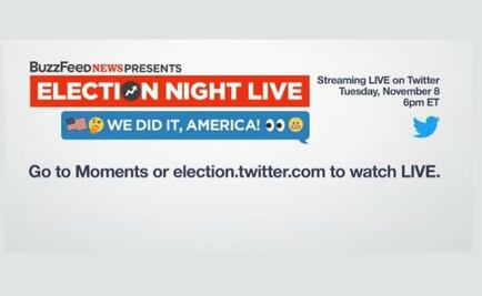  Twitter transmite en vivo las elecciones presidenciales de EU