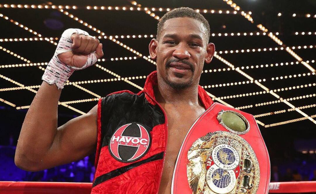 Daniel Jacobs boxeador que logró vencer al cáncer y volvió a practicar boxeo. FOTO TOMADA DE TWITTER @DanielJacobsTKO