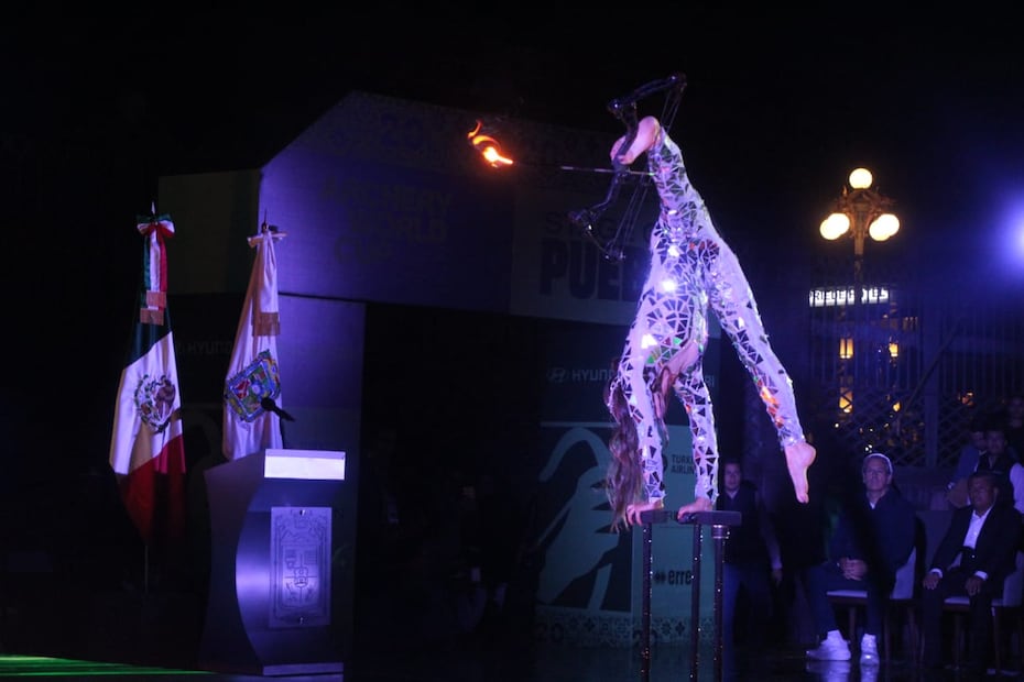 Comienza la etapa final de la Copa del Mundo de Tiro con Arco en Puebla con espectacular ceremonia - Foto: Omar Contreras/EL UNIVERSAL