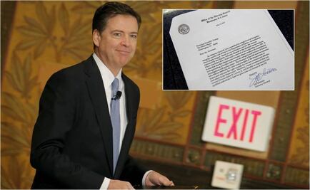 Trump despide a James Comey, director del FBI